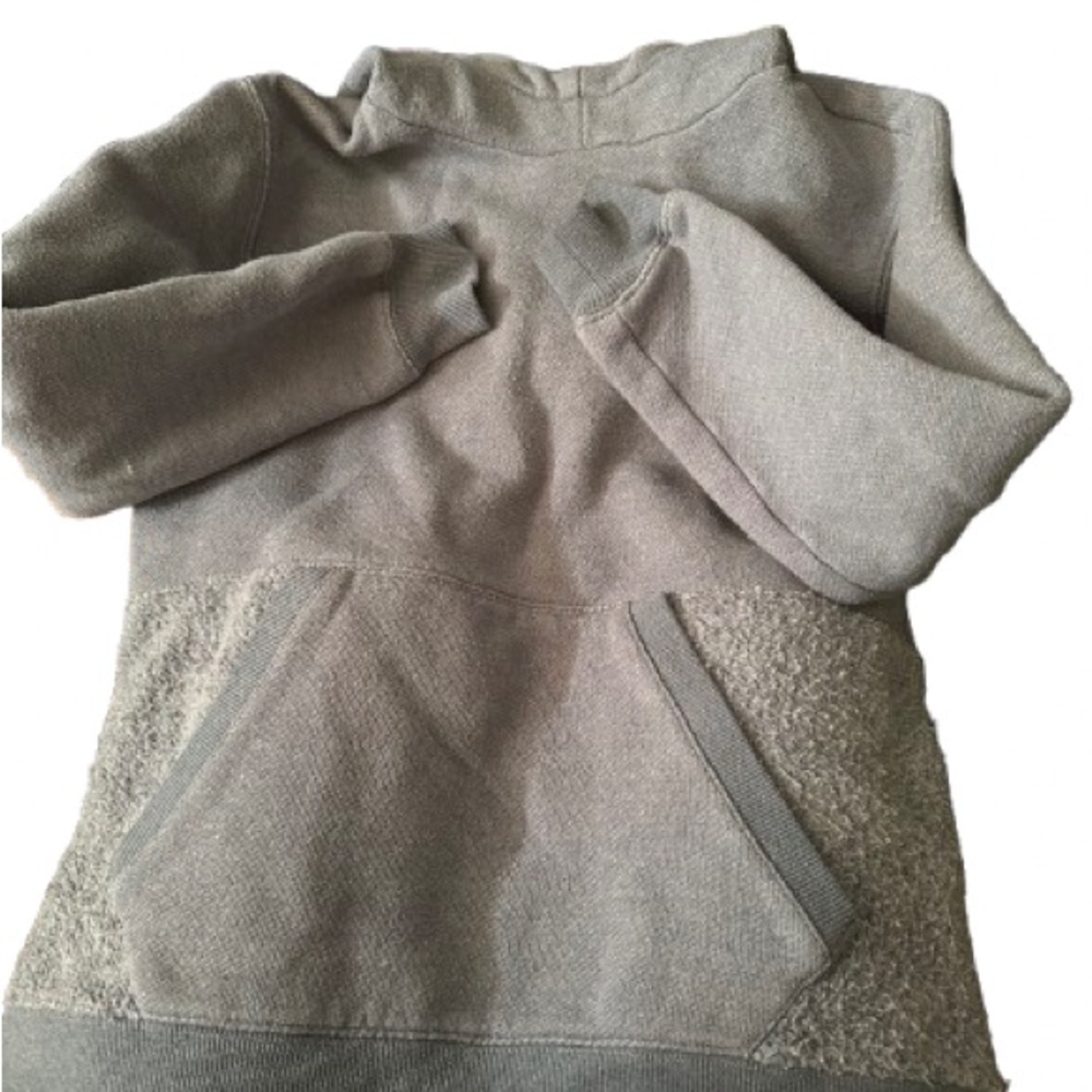 Grey Buckle Sweatshirt Size Youth Medium